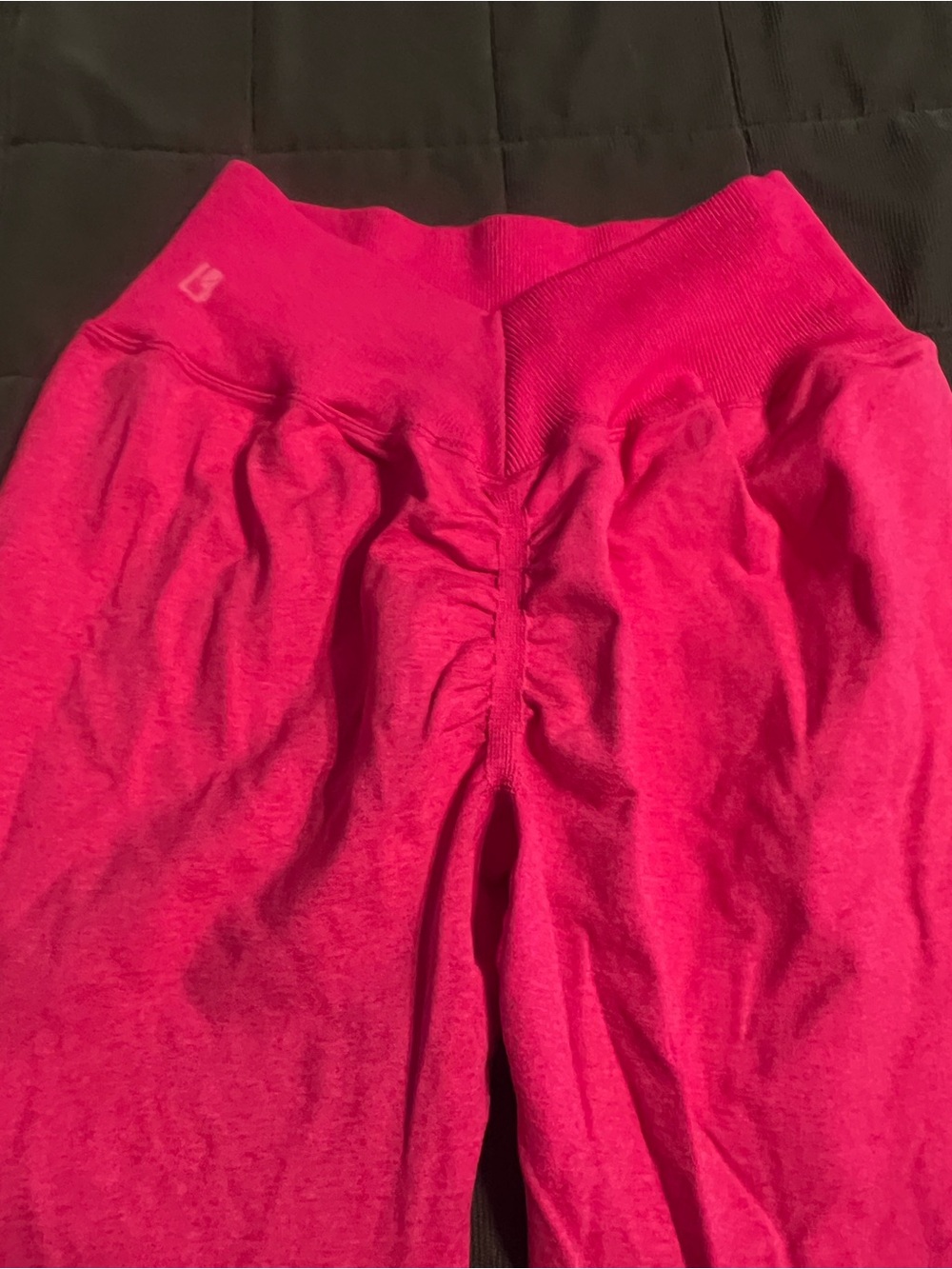 BuffBunny Hot Pink/coral ombré High-Waist Leggings